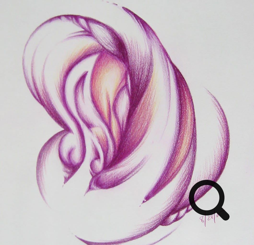 colored pencil on paper