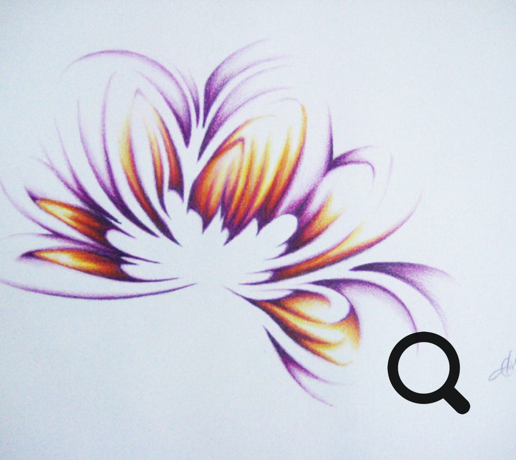 colored pencil on paper